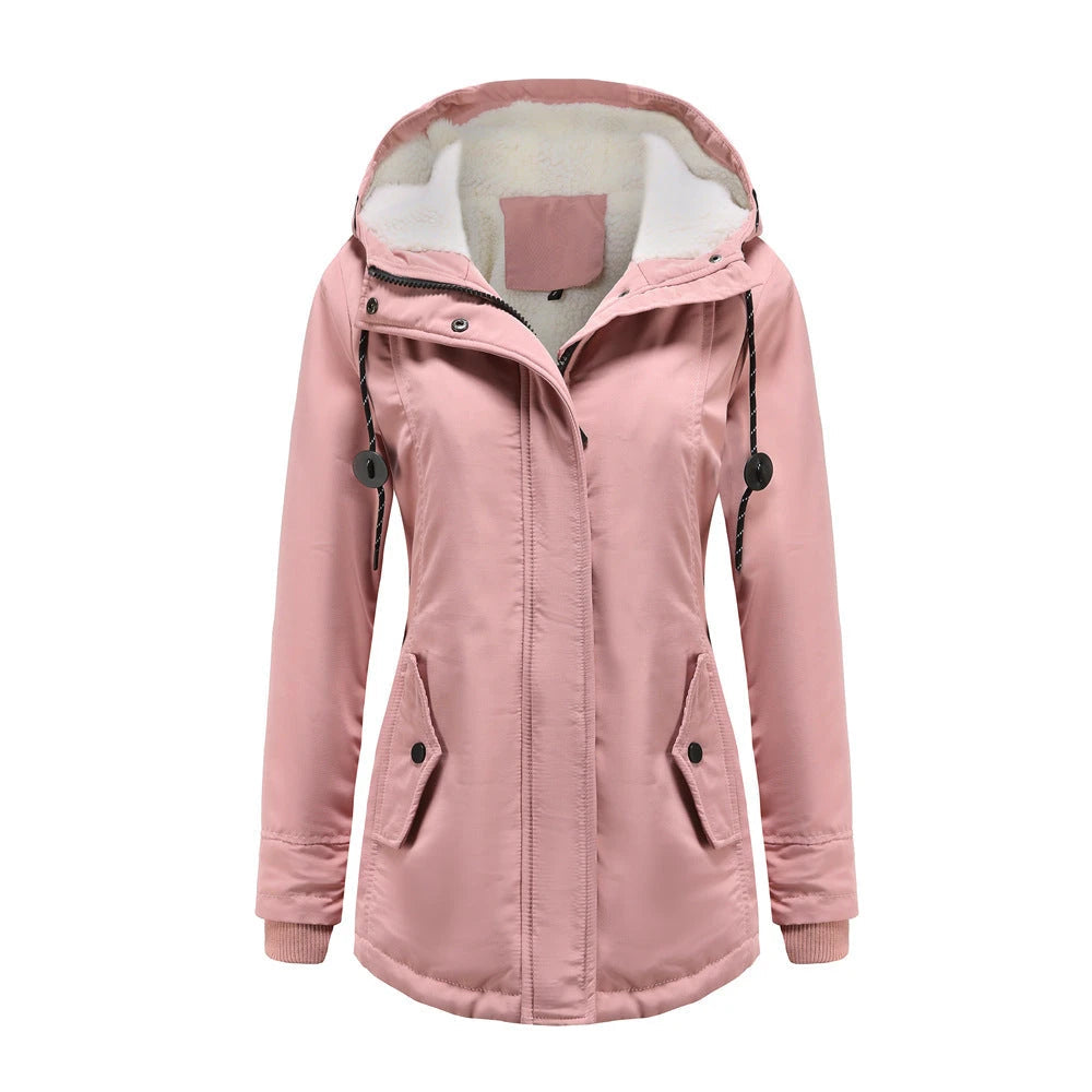 Women's Long Hooded Coat