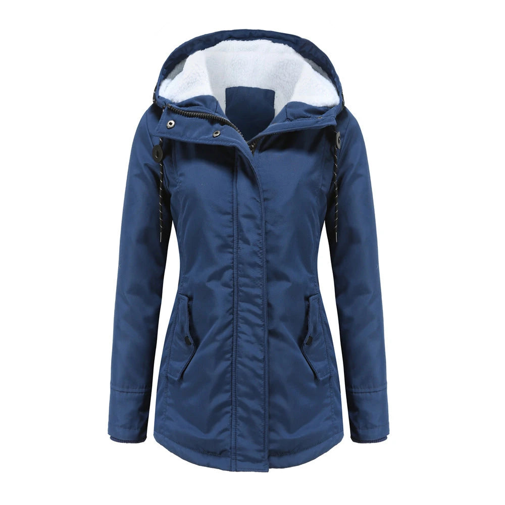 Women's Long Hooded Coat