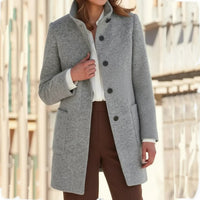 Women's Mid-Length Fall Winter Coat