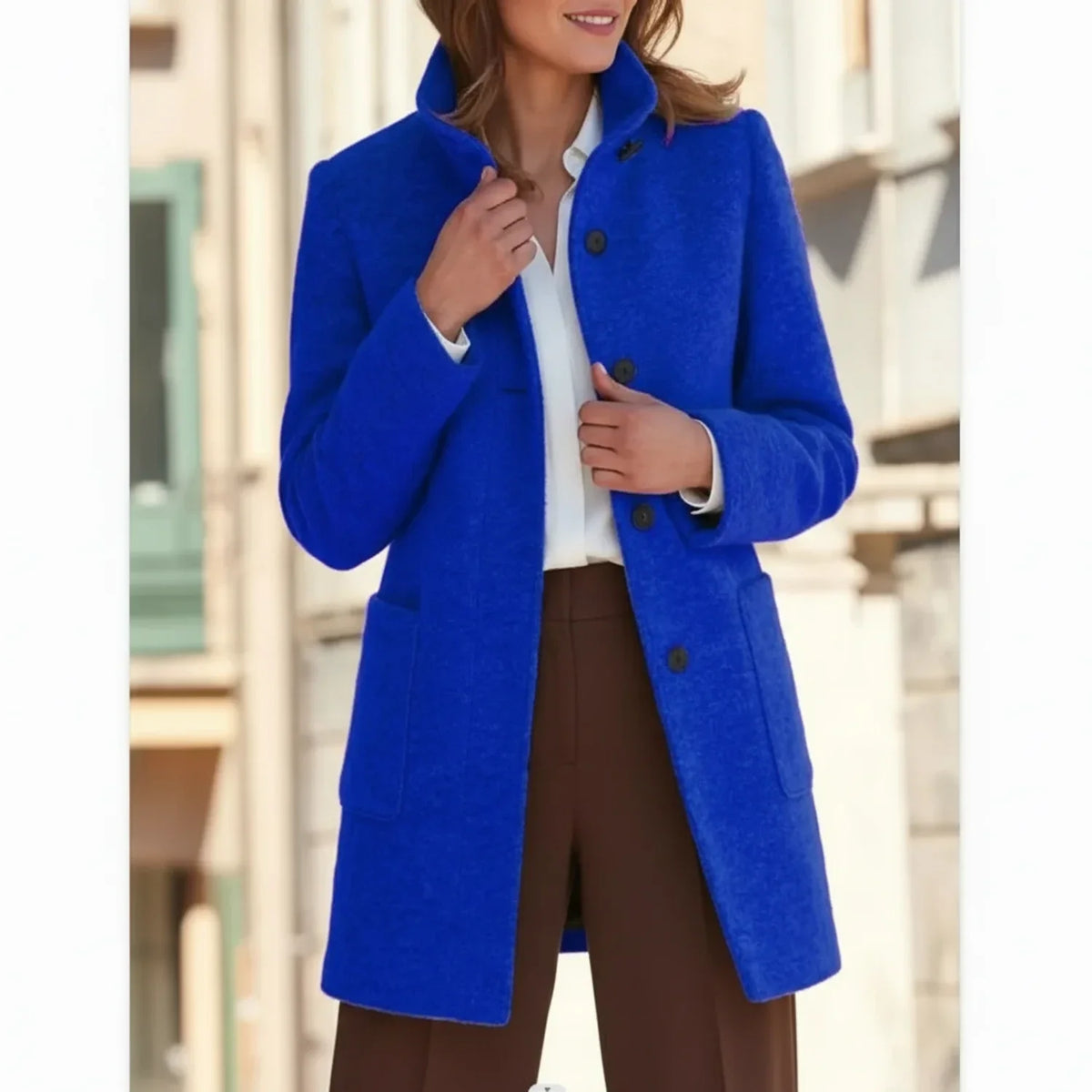 Women's Mid-Length Fall Winter Coat