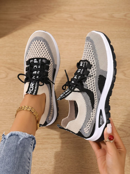 Women's Orthopedic Lace-Up Breathable Sneakers