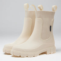 Women's Outdoor Style Chelsea Ankle Boots with Non-Slip Sole