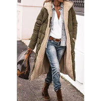 Women's Oversized Lined Coat with Relaxed Silhouette