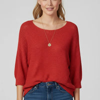 Women's Scoop Neck Sweater
