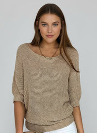 Women's Short-Sleeve Sweater