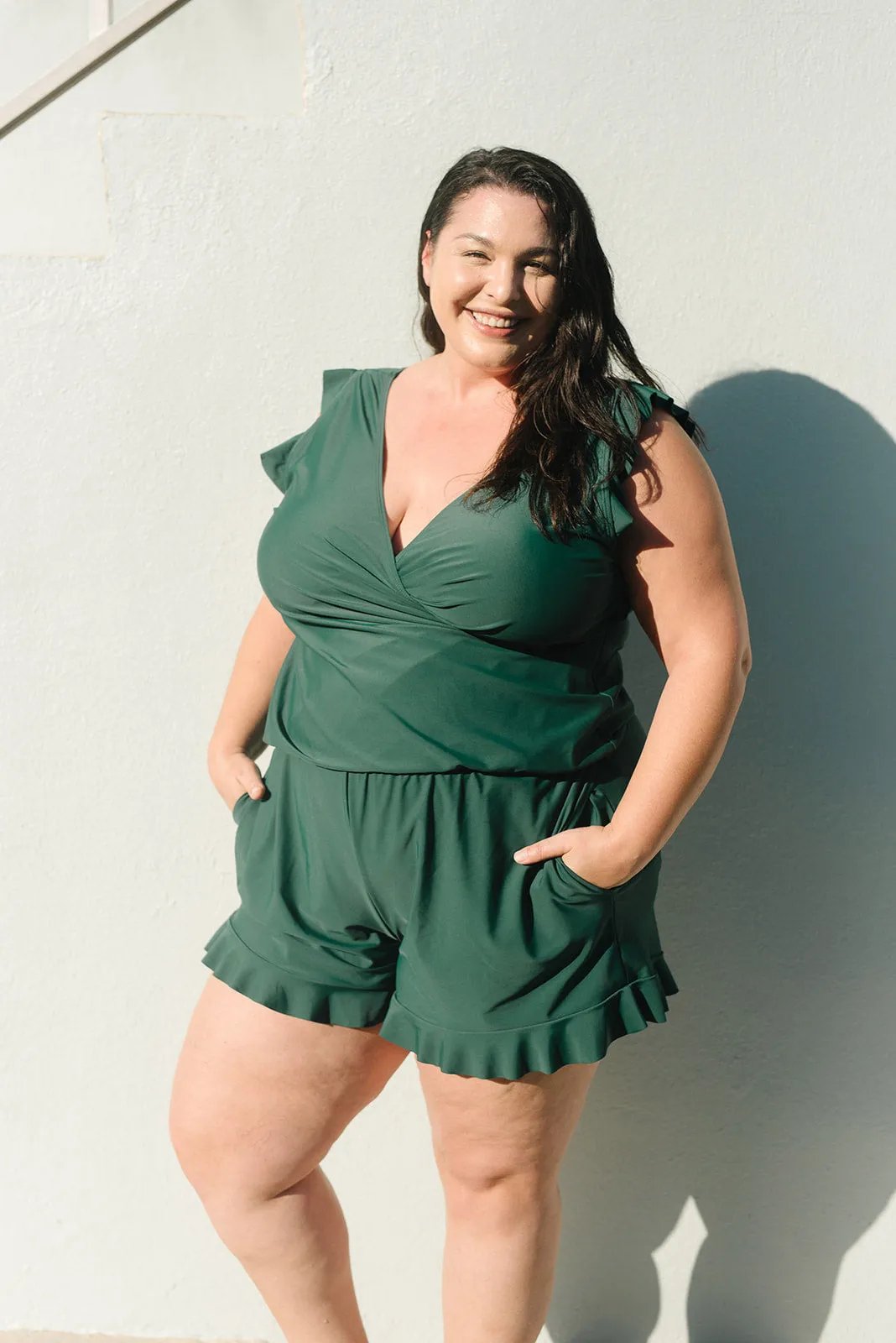 Women's Swimsuit with Built-in Bra