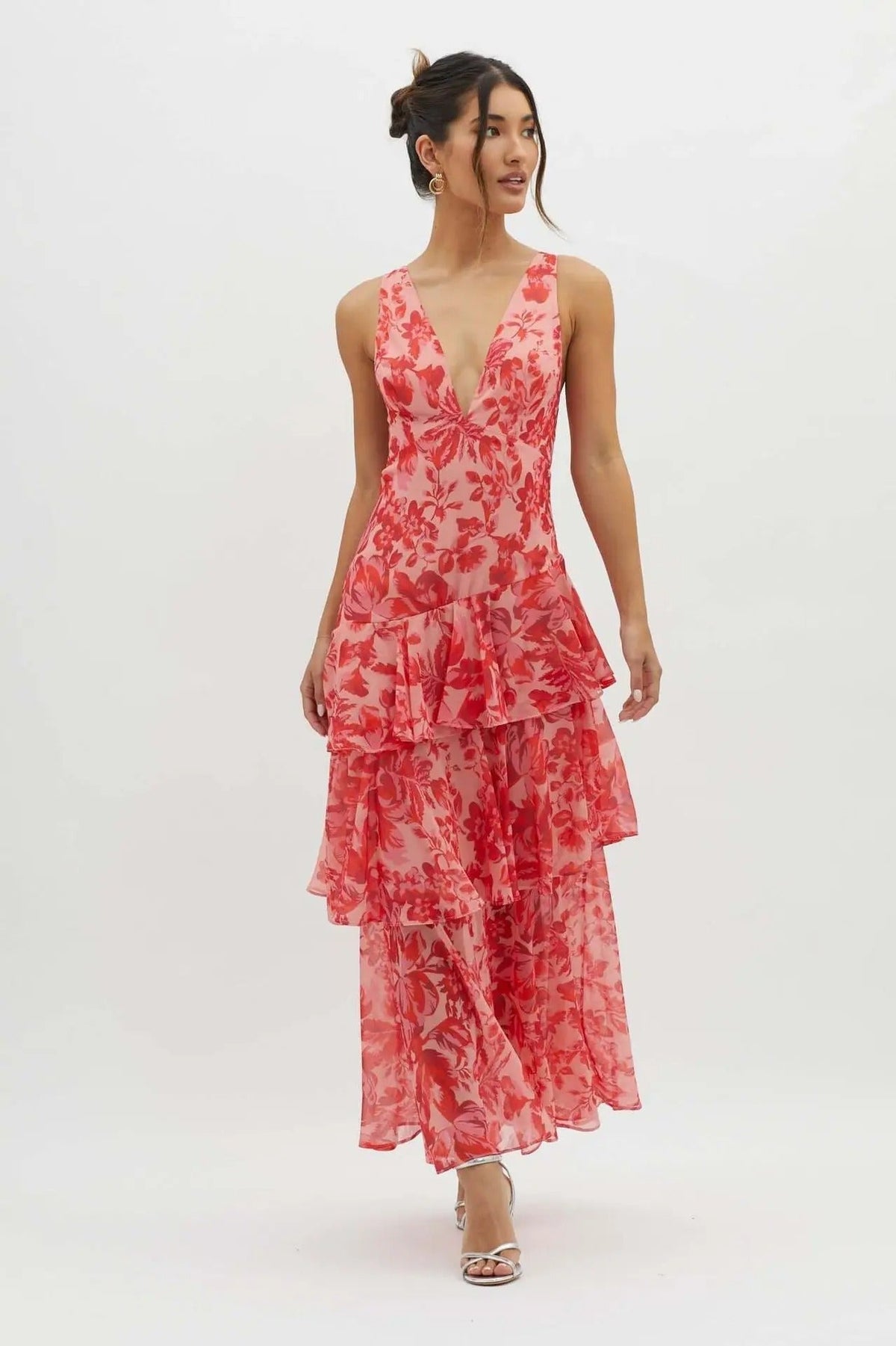 Women's Tiered Maxi Dress