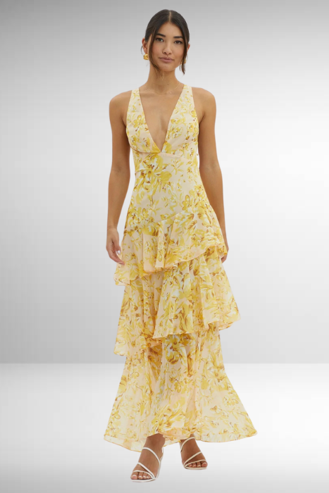 Women's Tiered Maxi Dress