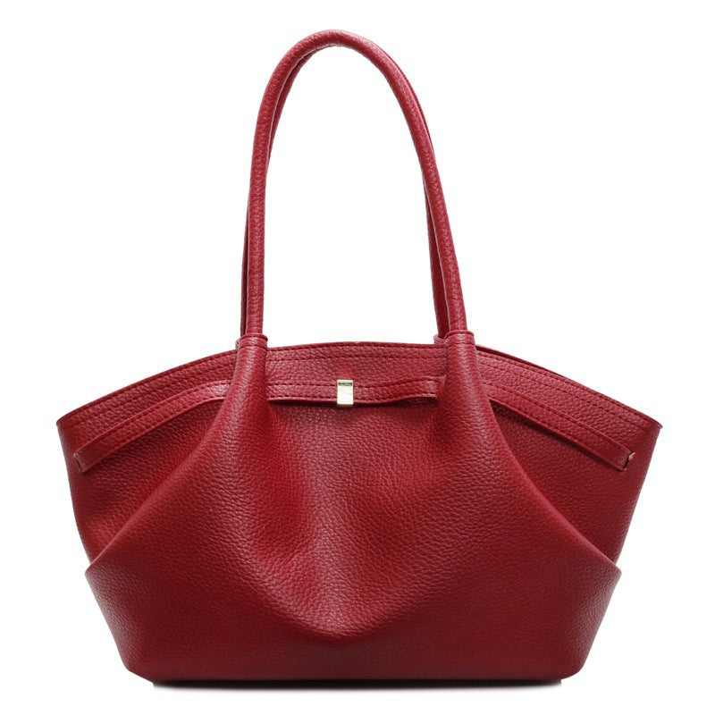 Women's Tote Bag with Textured Design