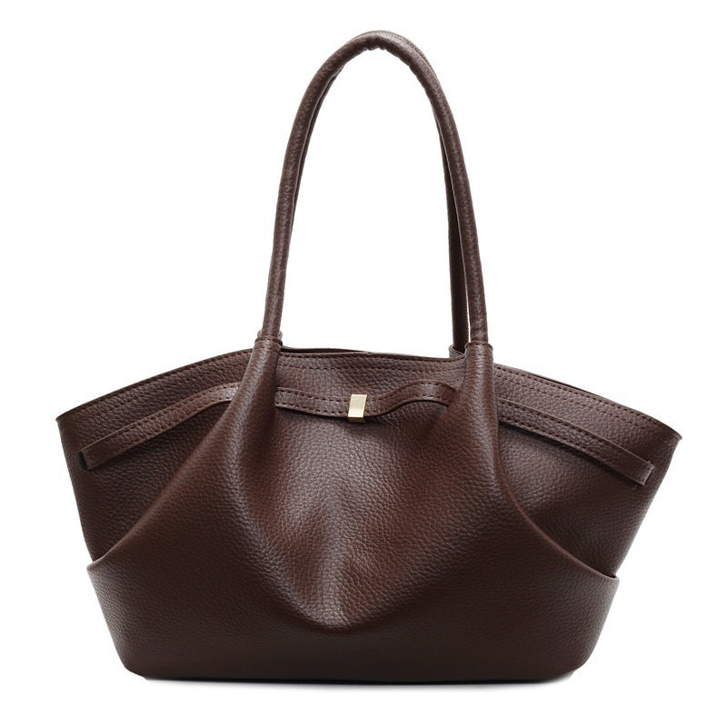 Women's Tote Bag with Textured Design