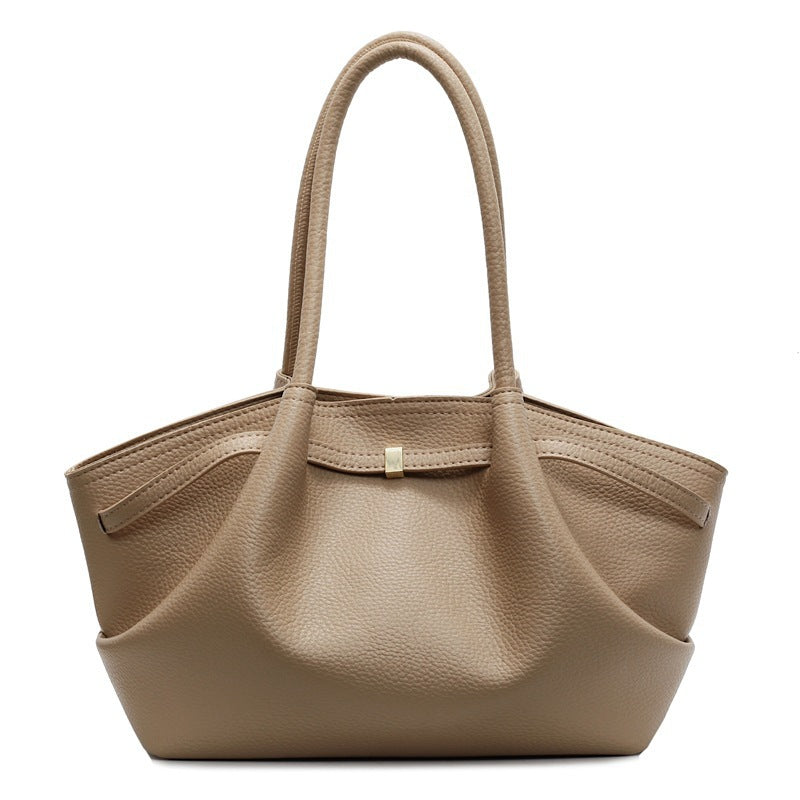 Women's Tote Bag with Textured Design