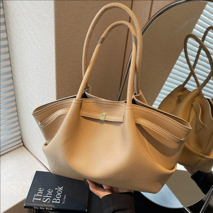 Women's Tote Bag with Textured Design