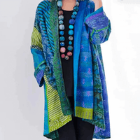 Women's Vibrant Modern-Vintage Cardigan