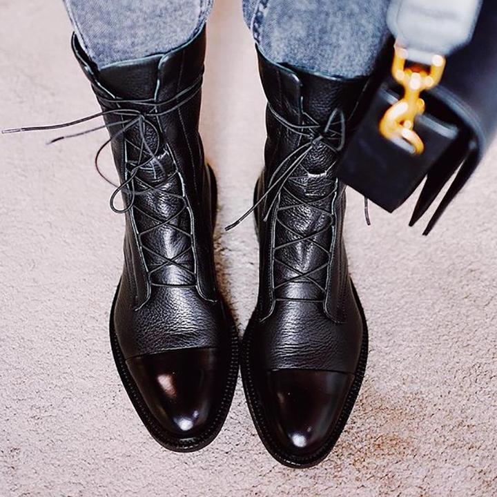 Women's Vintage Heeled Boots