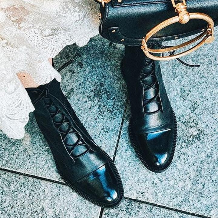 Women's Vintage Heeled Boots