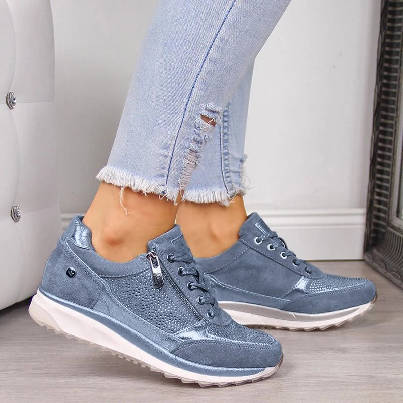 Women's Walking Shoes with Non-Slip Sole and Modern Look
