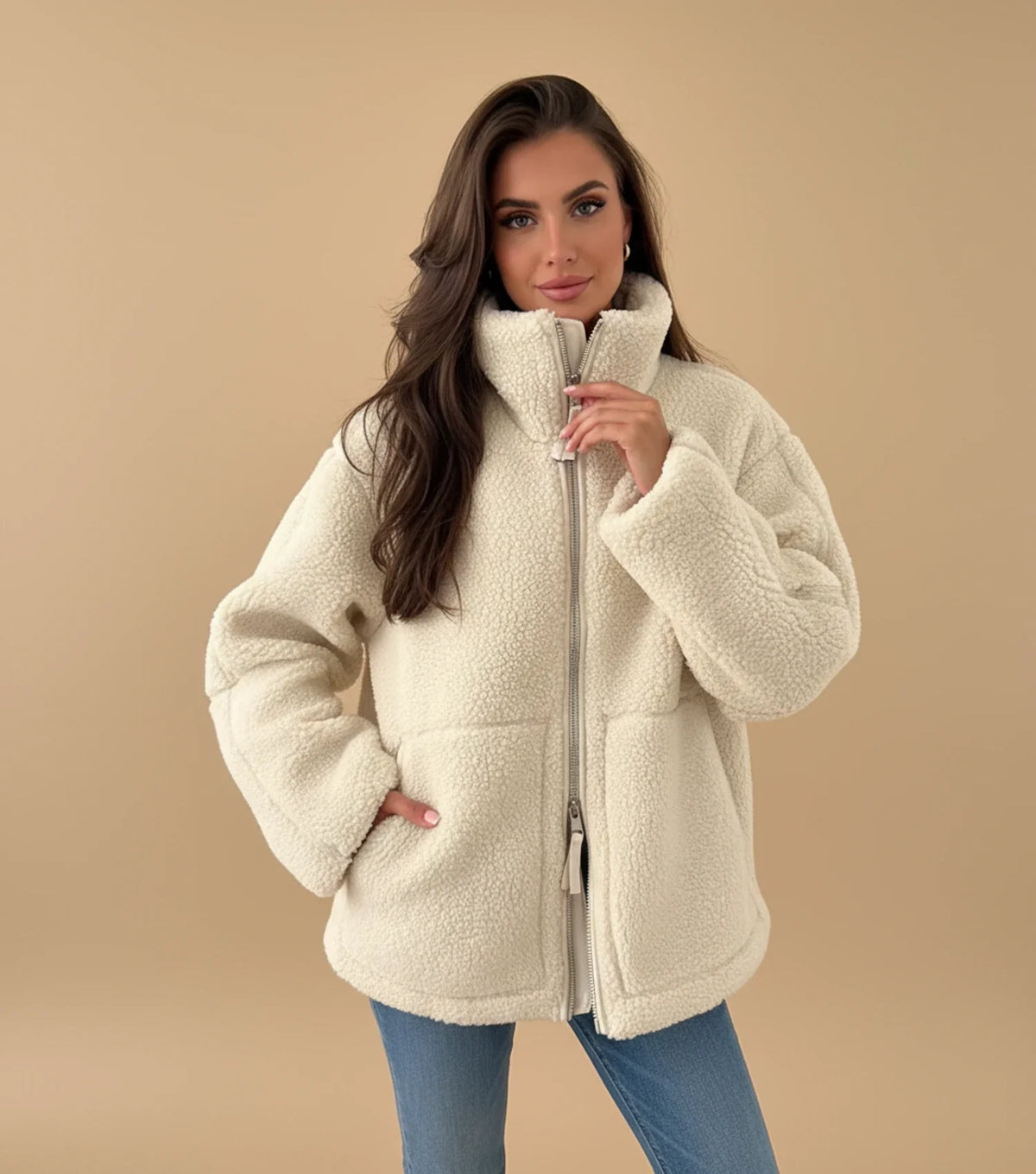 Women's Warm Zip-Up Jacket