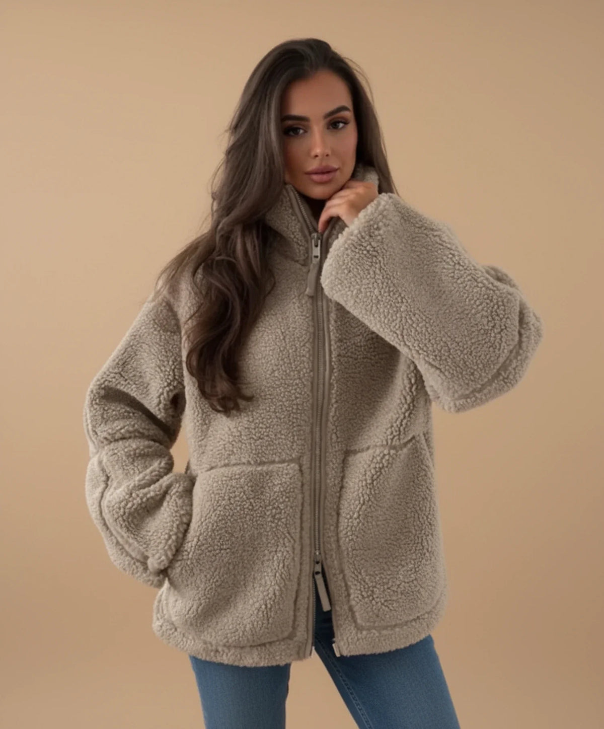 Women's Warm Zip-Up Jacket