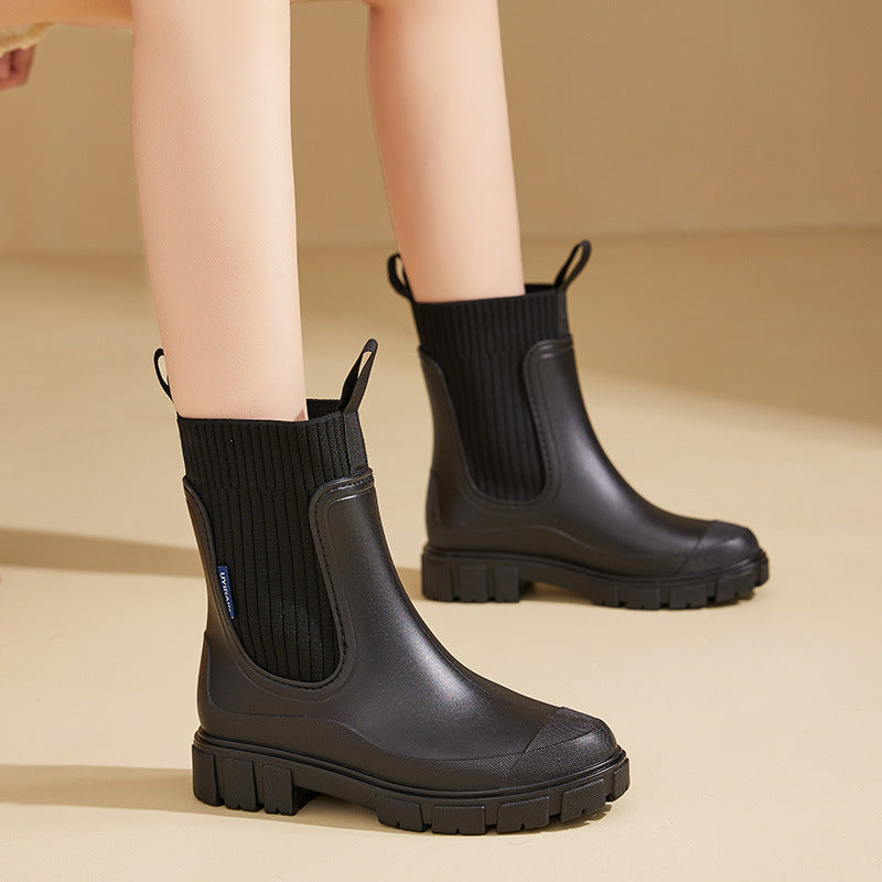 Women's Waterproof Boots with Non-Slip Sole