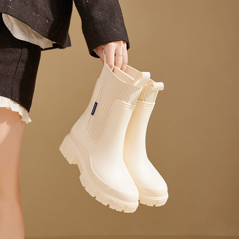 Women's Waterproof Boots with Non-Slip Sole