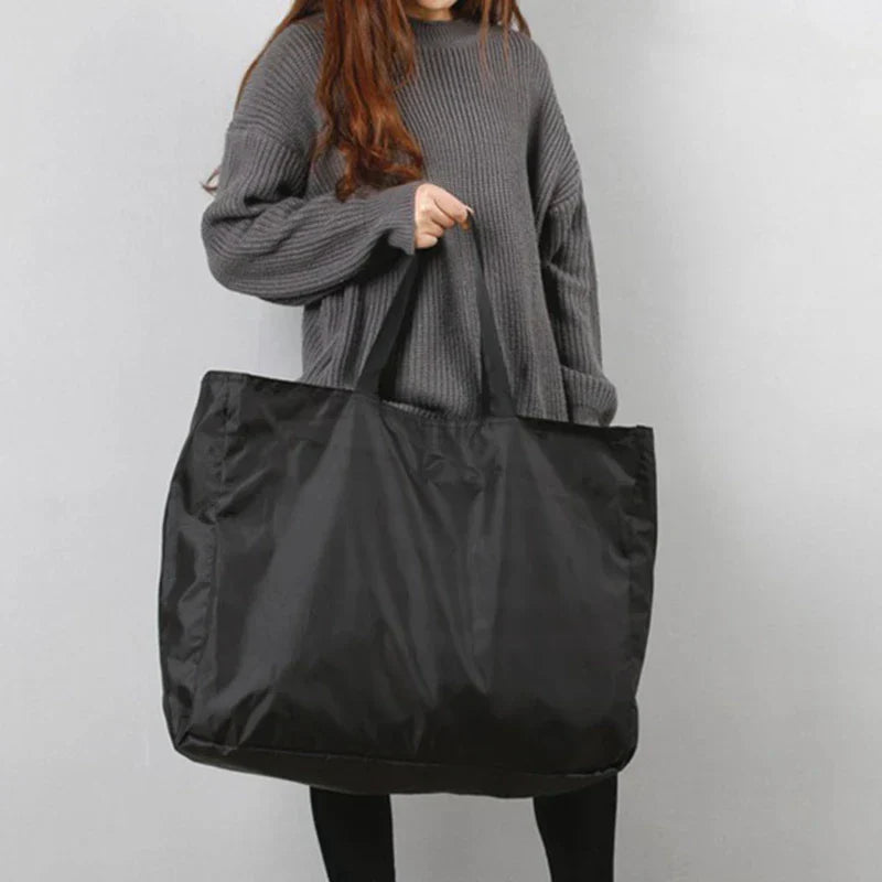 Women's Waterproof Travel Bag - Foldable, Lightweight, Large-Capacity Weekend Bag