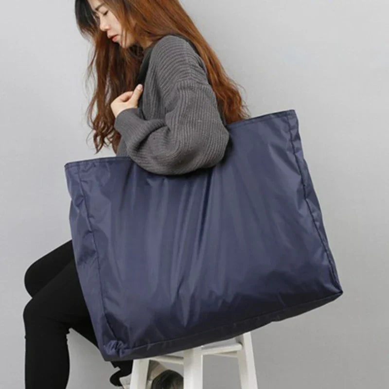 Women's Waterproof Travel Bag - Foldable, Lightweight, Large-Capacity Weekend Bag