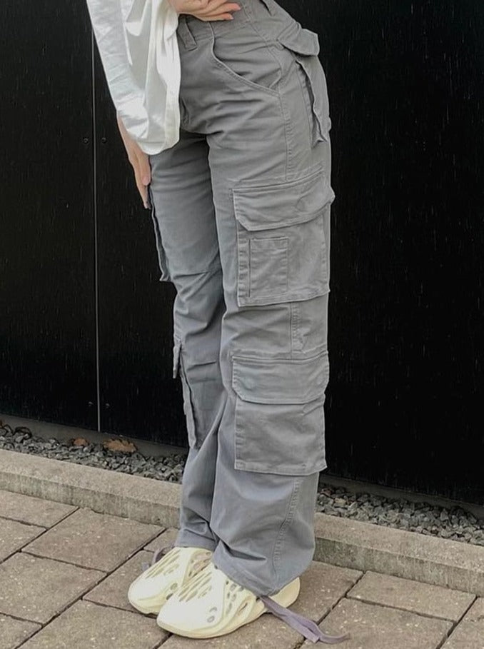 Women's Wide-Leg Cargo Pants