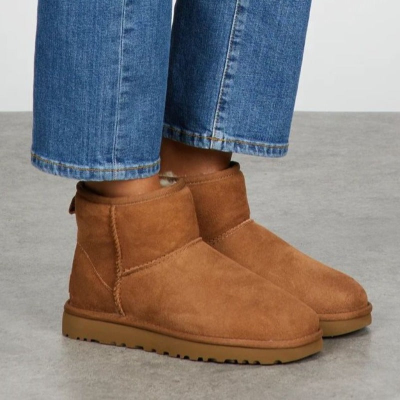 Women's Winter Boots - Comfortable & Warm Slip-On Boots