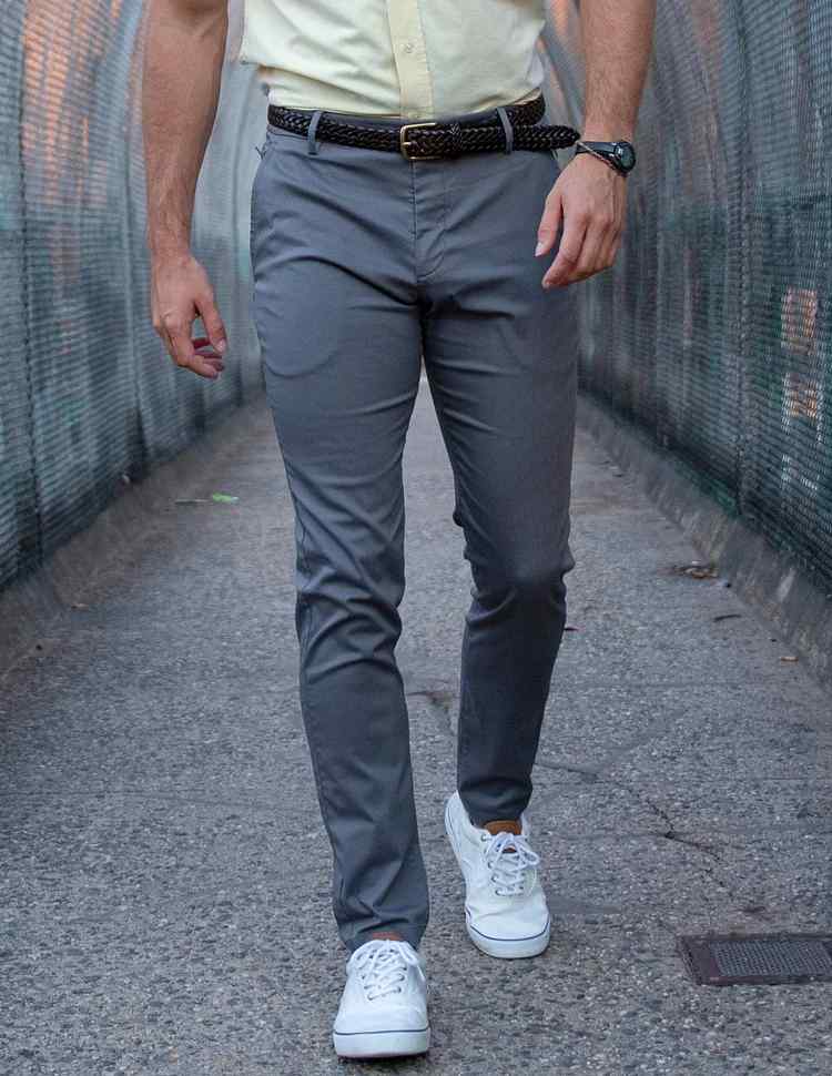 Wrinkle-Free Stretch Trousers